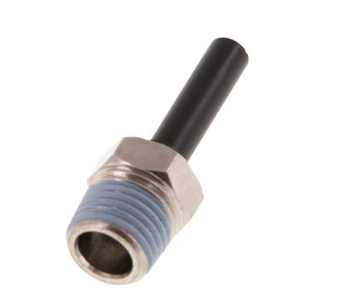 6mm x R1/4'' Plug-in Fitting with Male Threads Brass/PA 66 NBR [5 Pieces]