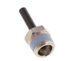 6mm x R3/8'' Plug-in Fitting with Male Threads Brass/PA 66 NBR [5 Pieces]