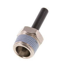 6mm x R3/8'' Plug-in Fitting with Male Threads Brass/PA 66 NBR [5 Pieces]