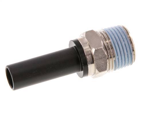 10mm x R3/8'' Plug-in Fitting with Male Threads Brass/PA 66 NBR [2 Pieces]