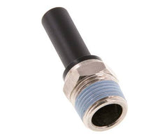 10mm x R3/8'' Plug-in Fitting with Male Threads Brass/PA 66 NBR [2 Pieces]