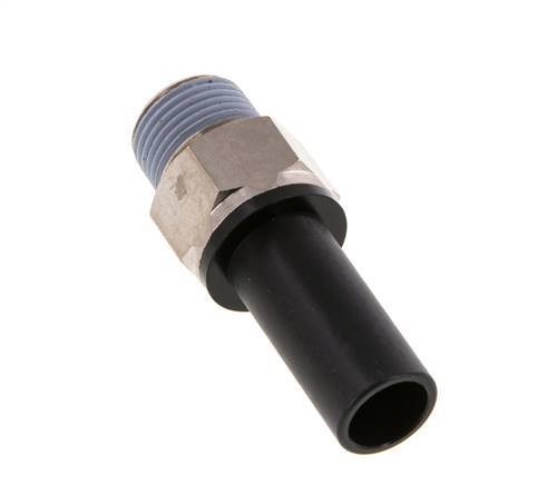 14mm x R3/8'' Plug-in Fitting with Male Threads Brass/PA 66 NBR [2 Pieces]