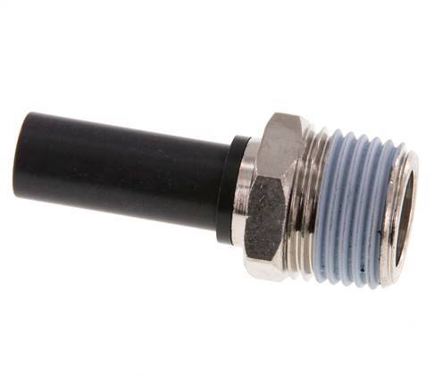 12mm x R1/2'' Plug-in Fitting with Male Threads Brass/PA 66 NBR [2 Pieces]