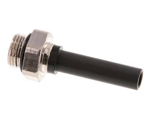 6mm x G1/8'' Plug-in Fitting with Male Threads Brass/PA 66 NBR [5 Pieces]