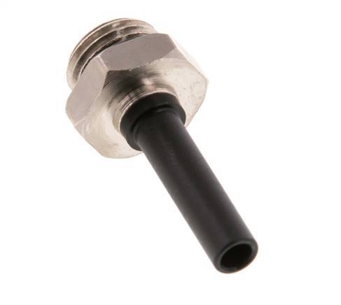 6mm x G1/4'' Plug-in Fitting with Male Threads Brass/PA 66 NBR [5 Pieces]
