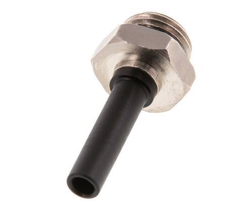 6mm x G1/4'' Plug-in Fitting with Male Threads Brass/PA 66 NBR [5 Pieces]