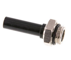 8mm x G1/4'' Plug-in Fitting with Male Threads Brass/PA 66 NBR [5 Pieces]