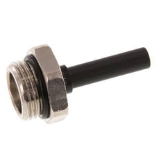 6mm x G3/8'' Plug-in Fitting with Male Threads Brass/PA 66 NBR [2 Pieces]