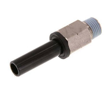 8mm x 1/8'' NPT Plug-in Fitting with Male Threads Brass/PA 66 NBR [2 Pieces]