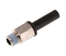 8mm x 1/8'' NPT Plug-in Fitting with Male Threads Brass/PA 66 NBR [2 Pieces]