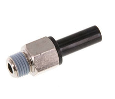 10mm x 1/4'' NPT Plug-in Fitting with Male Threads Brass/PA 66 NBR [2 Pieces]