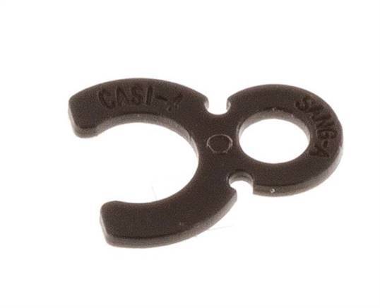 4 mm Collet Locking Clips for Push-in Fittings [50 Pieces]