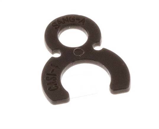 4 mm Collet Locking Clips for Push-in Fittings [50 Pieces]