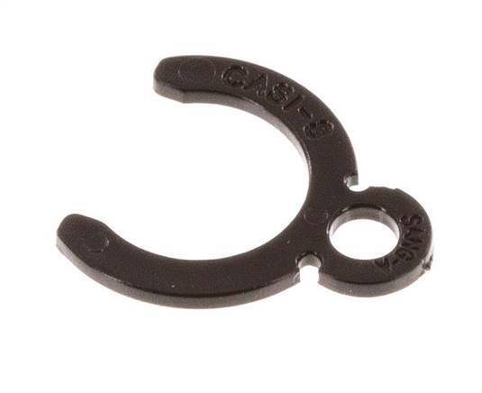 8 mm Collet Locking Clips for Push-in Fittings [50 Pieces]