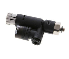 Pneumatic Pressure Regulator 4mm - M5 with Pressure Gauge
