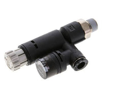 Pneumatic Pressure Regulator 6mm - R1/8'' with Pressure Gauge