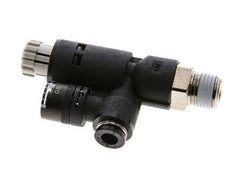 Pneumatic Pressure Regulator 6mm - R1/4'' with Pressure Gauge