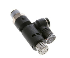 Pneumatic Pressure Regulator 8mm - R1/4'' with Pressure Gauge