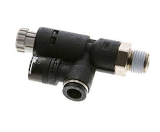 Pneumatic Pressure Regulator 8mm - R1/4'' with Pressure Gauge