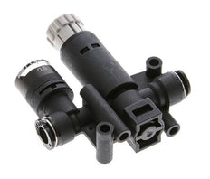 Pneumatic Pressure Regulator 6mm with Pressure Gauge