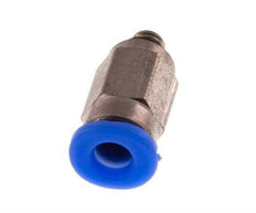 3mm x M 3 Push-in Fitting with Male Threads Steel/POM NBR Compact Design [2 Pieces]