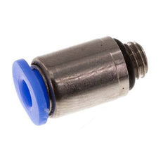 3mm x M 5 Push-in Fitting with Male Threads Brass/POM NBR Inner Hexagon Compact Design [5 Pieces]