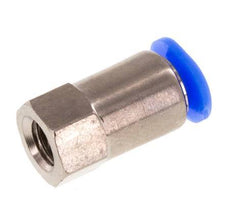 3mm x M 5 Push-in Fitting with Female Threads Brass/POM NBR Compact Design [2 Pieces]