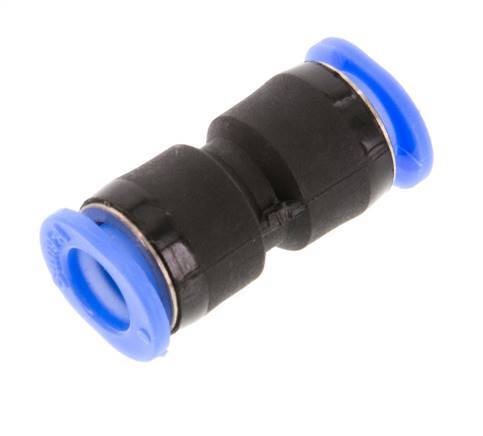 6mm Push-in Fitting PBT NBR Compact Design [2 Pieces]