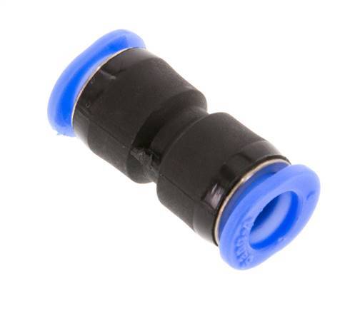 6mm Push-in Fitting PBT NBR Compact Design [2 Pieces]