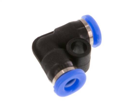 3mm 90deg Elbow Push-in Fitting PBT NBR Compact Design [2 Pieces]