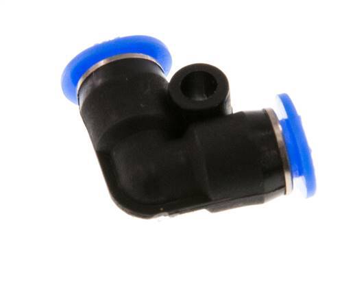 4mm 90deg Elbow Push-in Fitting PBT NBR Compact Design [2 Pieces]