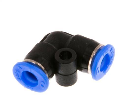 4mm 90deg Elbow Push-in Fitting PBT NBR Compact Design [2 Pieces]