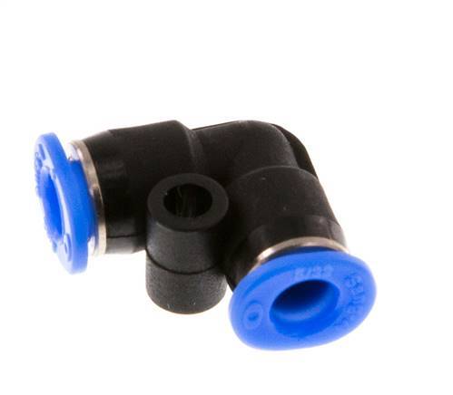 4mm 90deg Elbow Push-in Fitting PBT NBR Compact Design [2 Pieces]