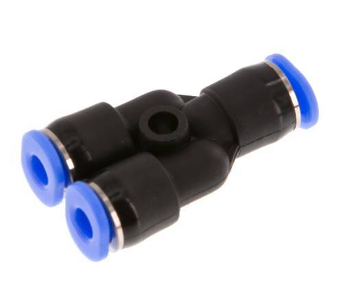 3mm Y Push-in Fitting PBT NBR Compact Design [2 Pieces]