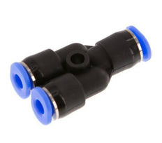 3mm Y Push-in Fitting PBT NBR Compact Design [2 Pieces]