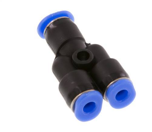 3mm x 4mm Y Push-in Fitting PBT NBR Compact Design [2 Pieces]