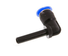 4mm x 4mm 90deg Elbow Push-in Fitting with Plug-in PBT NBR Compact Design [2 Pieces]