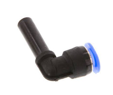 6mm x 6mm 90deg Elbow Push-in Fitting with Plug-in PBT NBR Compact Design [2 Pieces]