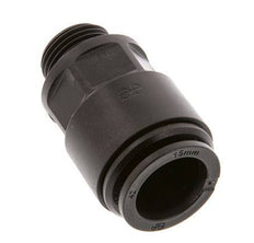 15mm x G3/8'' Push-in Fitting with Male Threads POM NBR [2 Pieces]