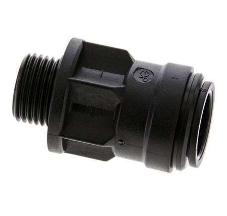 18mm x G1/2'' Push-in Fitting with Male Threads POM NBR