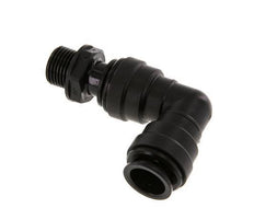18mm x G1/2'' 90deg Elbow Push-in Fitting with Male Threads POM NBR Rotatable