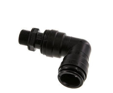 22mm x G1/2'' 90deg Elbow Push-in Fitting with Male Threads POM NBR Rotatable