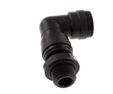 22mm x G3/4'' 90deg Elbow Push-in Fitting with Male Threads POM NBR Rotatable
