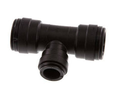 15mm x 22mm Tee Push-in Fitting POM NBR FDA
