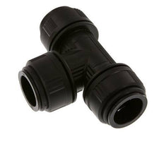 28mm Tee Push-in Fitting Brass/POM NBR FDA