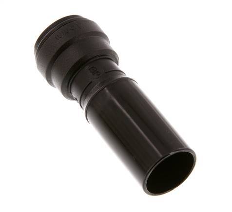 15mm x 22mm Push-in Fitting with Plug-in POM NBR