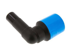 32mm 90deg Elbow Push-in Fitting with Plug-in PA/POM NBR