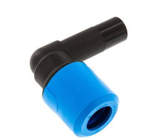 32mm 90deg Elbow Push-in Fitting with Plug-in PA/POM NBR