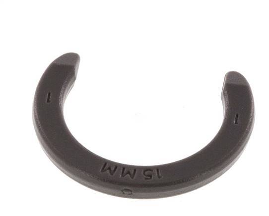 15 mm Collet Locking Clips for Push-in Fittings [20 Pieces]