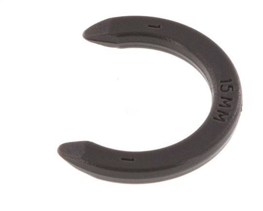 15 mm Collet Locking Clips for Push-in Fittings [20 Pieces]